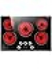 30 Inch Electric Cooktop 5 Burners