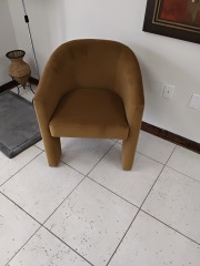 Rosedale Gold Armchair