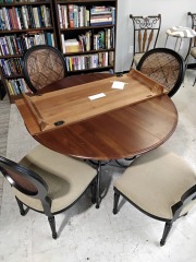 Ethan Allen DR table w\/leaf