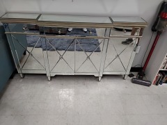 Elegant Wall Mirror Table