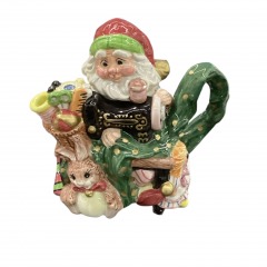 Ritz and Floyd Christmas Teapot