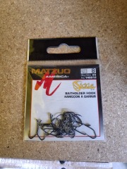 matsua bait holder hook size 8 black chrome # 140012-8 MSRP $6.99