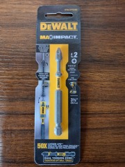 DeWalt Max impact number to Phillips 3 1\/2 in impact bit #DWA3PH2MI Msrp$4.99