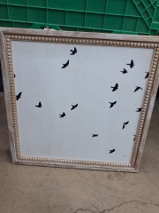 birds plaque 24 inch by 24 in hashtag 11606 MSRP $42.99
