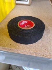 HSM black hockey stick tape