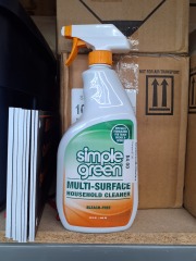 Simple Green multi-surface household cleaning MSRP $7.99