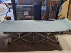 Other Sporting Goods Gray folding cot msrp49.99