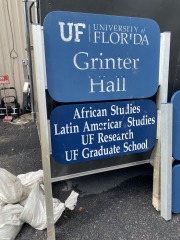 Grinter Hall UF Sign