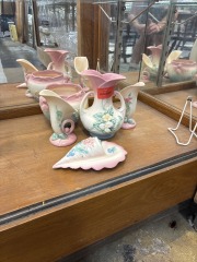 Vintage Hull Vase Set