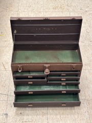 Vintage Kennedy Steel Tool Box