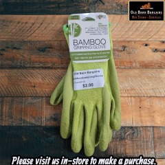MidWest Gloves & Gear Green Women's Bamboo Gripping Glove Medium MSRP $4.50