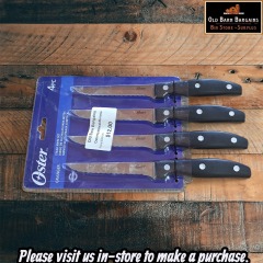 oster granger 4 pk steak knives retail $29.99