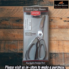 Master Fish And Game Shears retail $14.99