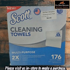 Scott Multi-Purpose Cleaning Towels, 176 Count 