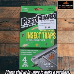 Pest Guard Disposable Insect Traps MSRP $2.29
