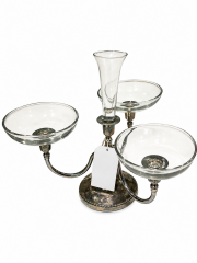 Vintage-style Silver Centerpiece