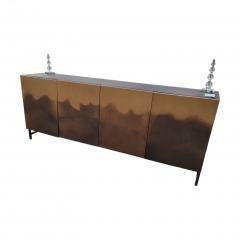 Four Hands Stormy Ombre Metal Sideboard