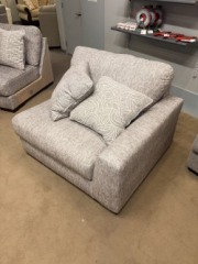 Online: NEW Gray Right Arm Corner Chaise