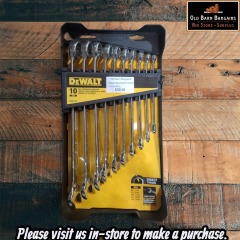DEWALT 10PC SAE WRENCH SET MSRP $59.99