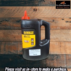 DEWALT 2.5LB RED CHALK MSRP$12.99