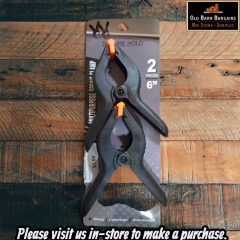 SECURE HOLD TWO PACK SPRING CLAMPS MSRP $7.99