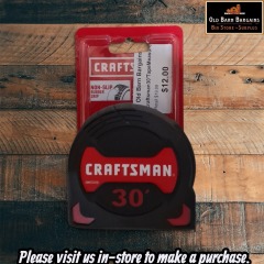 CRAFTSMAN 30 FT TAPE MEASURE MSRP19.99