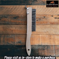 AWAY WIRE BRUSH WITH SCRAPER MSRP $4.99