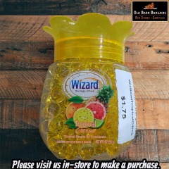 WIZARD TROPICAL CITRUS CRYSTAL BEADS AIR FRESHENER 9 OZ