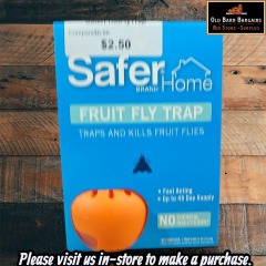 SAFER HOME FRUIT FLY TRAP MSRP $6.99