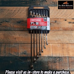 CRAFTSMAN 7-PIECE STANDARD COMBINATION WRENCH THAT MSRP$46.99