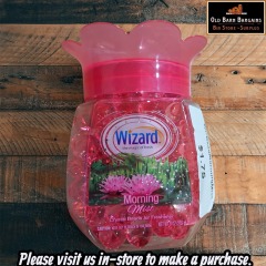 WIZARD FRESHLY FOLDED LINEN CRYSTAL BEADS AIR FRESHENER 9 OZ