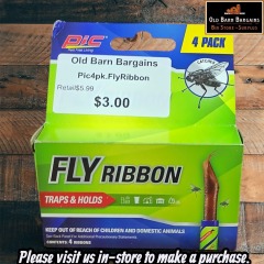 PIC FOUR PACK FLY RIBBON MSRP $5.99