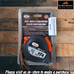 IIT 25' SELF LOCKING TAPE MEASURE MSRP$14.50