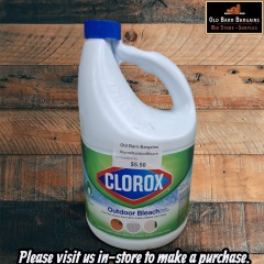 CLOROX OUTDOOR BLEACH MSRP$10.99