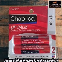 TRAP ICE LIP BALM CHERRY 2PK