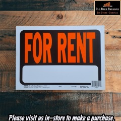 FOR RENT SIGN
