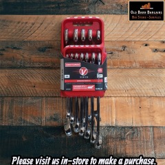 CRAFTSMAN V SERIES 12 PIECE METRIC COMBINATION WRENCH SET MSRP 79.99