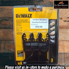 DEWALT 3PC OSCILLATING BLADE SET MSRP$19.99