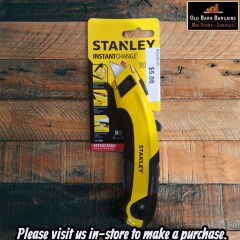 STANLEY INSTANT CHANGE UTILITY KNIFE MSRP$9.99