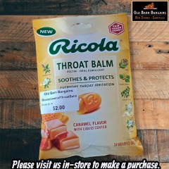 RICOLA THROAT BALM CARAMEL FLAVOR 34