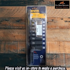 IRWIN 3\/8 DRIVE DEEP WELL IMPACT SOCKET SET 8-PIECE MSRP $39.99