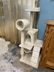 Beige Cat Cat Tower