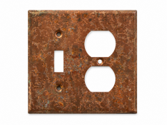 Vintage Copper Toggle Switch