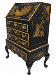 Chinoiserie Style Secretary Desk