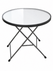 Round Glass-Top