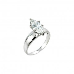 4097 R1 | CZ ENGAGEMENT RINGS Sterling Silver Solitaire Marquise Ring