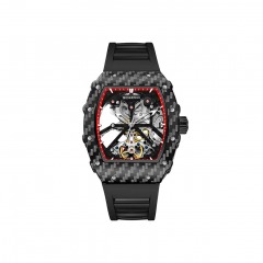 4094 R2 | MUSANFIGO Tonneau Skeleton Watch