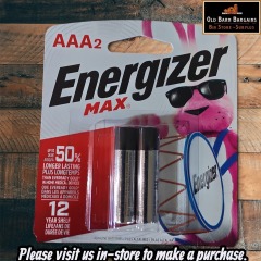 AAA 2 PK ENERGIZER MAX BATTERIES
