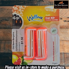 WELLNAX FRUTTI CAR AIR FRESHENER MSRP $6.99