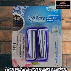WELLNAX SPRING FLOWERS CAR AIR FRESHENER MSRP $6.99